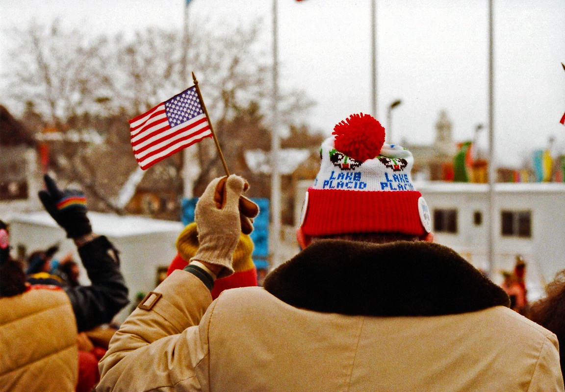 Moments after the Miracle on Ice, Lake Placid 1980.jpg