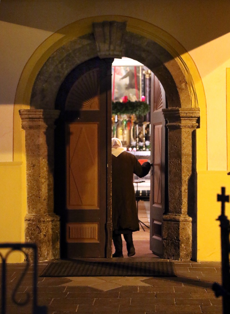   Church visit, Igls, Austria