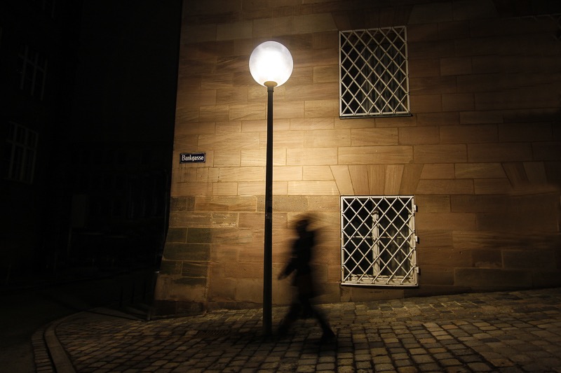 Street ghost, Nuremburg, Germany