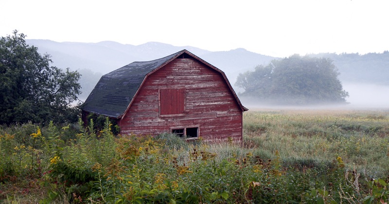 Red barn, Keene, NY
