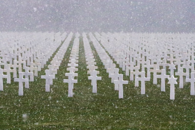 Winter at the Ardennes American Cemetery, Neupre', Belgium.jpeg