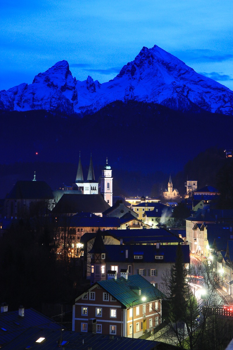 Watzmann mountains over Berchtesgaden, Germany
