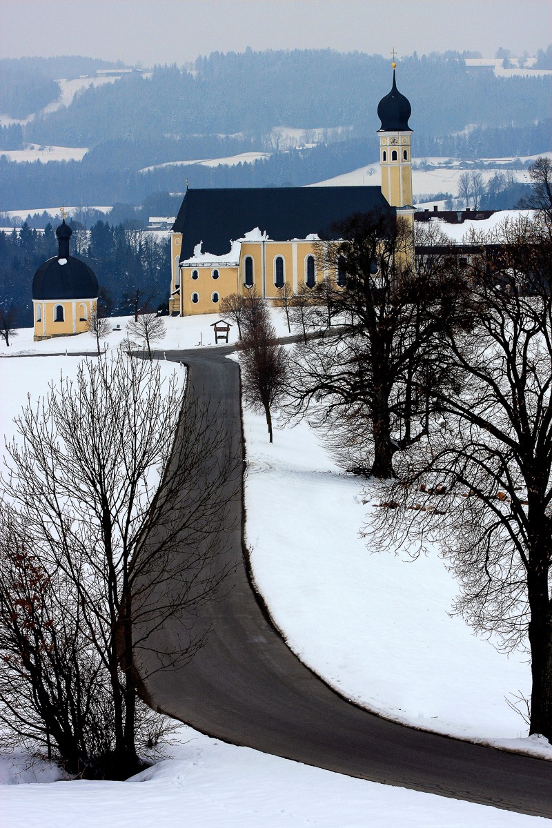 Church off the A4 in Germany
