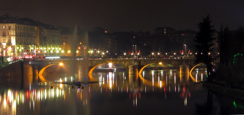 Po River bridge, Torino, Italy
