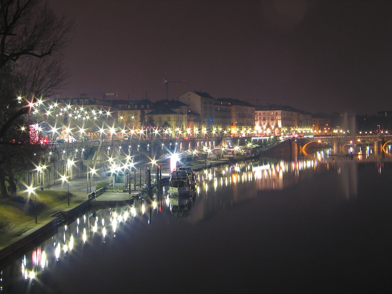 Po River waterfront, Torino, Italy
