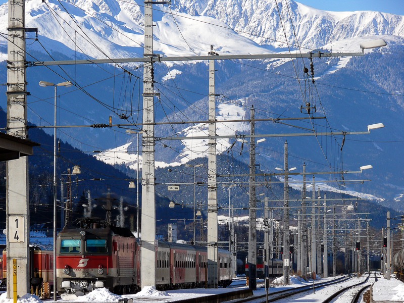 Main train station Innsbruck, Austria
