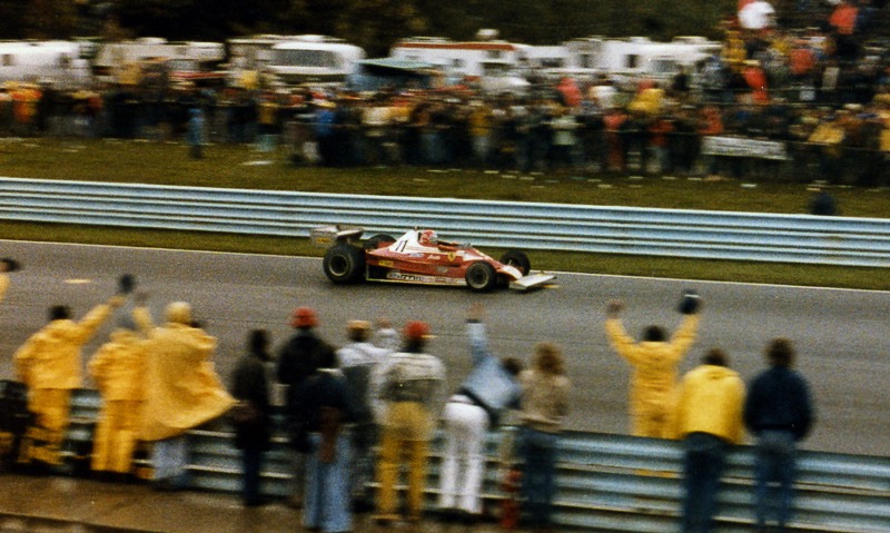 Niki Lauda’s Ferrari at the Glen, 1976
